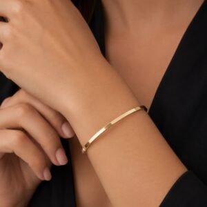 Bracelete Algema de Ouro Amarelo