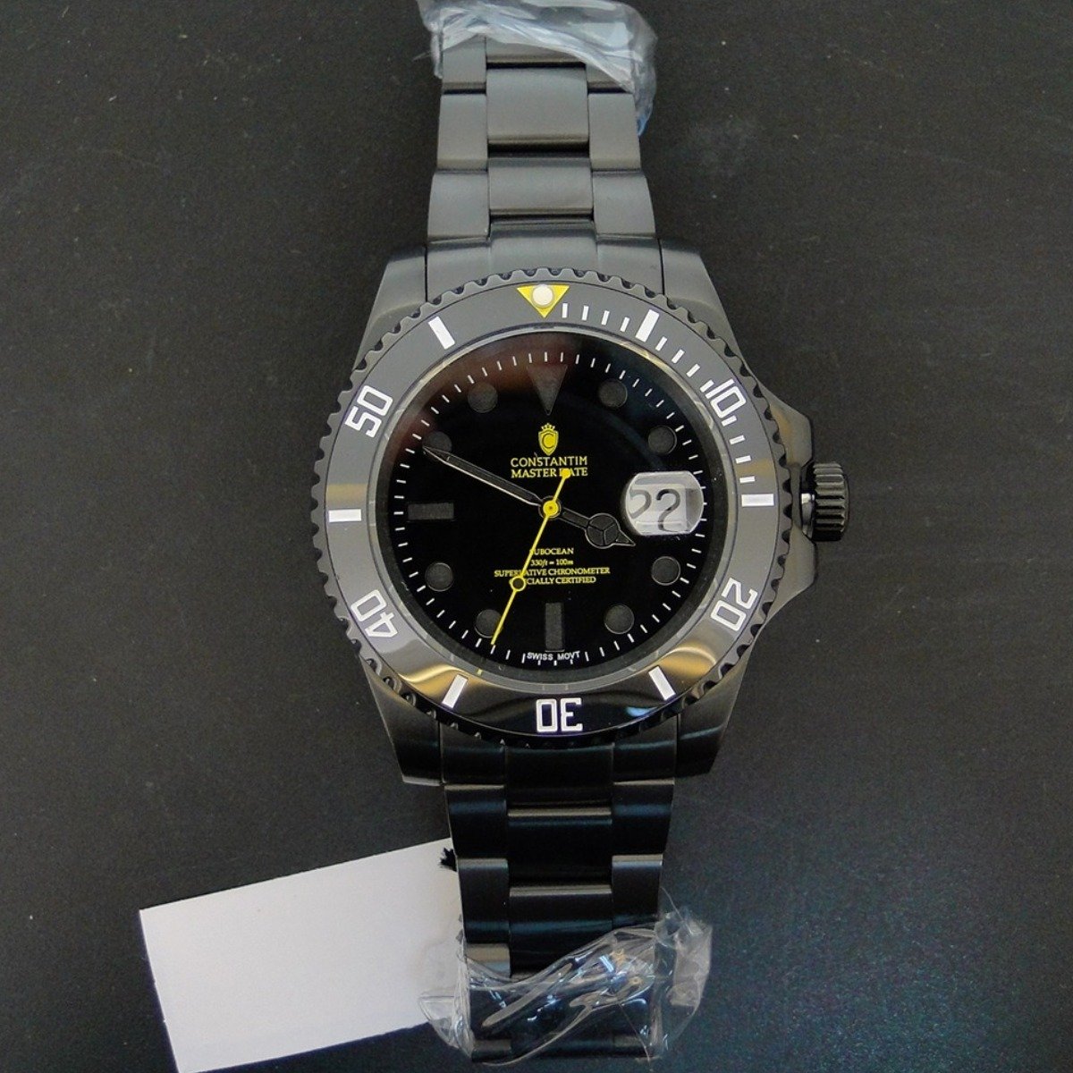 Relógio Constantim Master Date Subocean ZW30385D All Black - Imagem 3