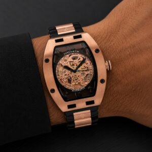 Relógio Masculino Constantim Full Skeleton REF ZW30303P Special Edition Automatic Rose