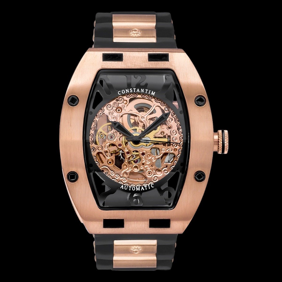 Relógio Masculino Constantim Full Skeleton REF ZW30303P Special Edition Automatic Rose - Imagem 3